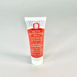 First Aid Beauty FAB Skin Rescue Deep Cleanser Face Wash Purify Travel 1oz New